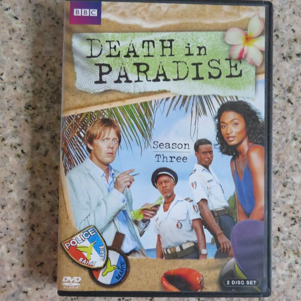 Death in Paradise Season Three 2 Disc Set DVD (K535)